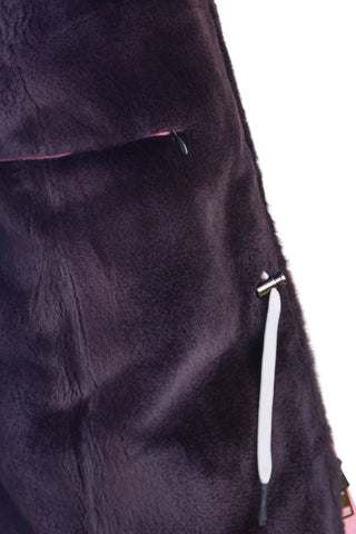 Kired by Kiton KONE Cashmere-Mink Fur Overcoat