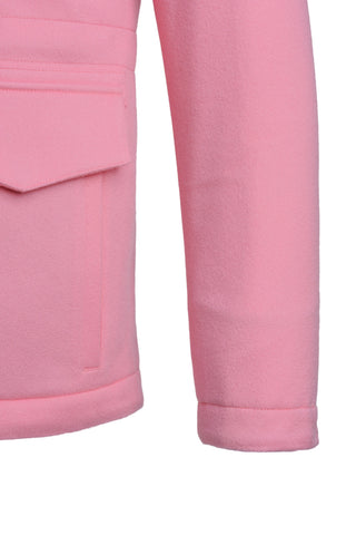 Kired by Kiton MUTP Cashmere Goose Down Overcoat w/ Fur Trim Collar