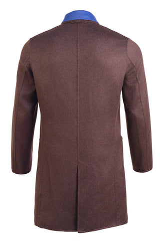 Kired by Kiton PARANA1 Cashmere Reversible Overcoat