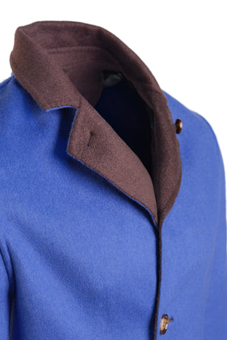 Kired by Kiton PARANA1 Cashmere Reversible Overcoat