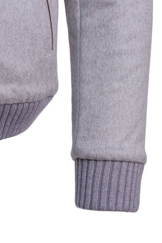 Kired by Kiton SABA Cashmere Beaver Fur Lined Bomber