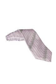 Zilli Art Deco Linear Swirl Silk Tie