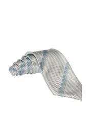 Zilli Art Deco Linear Swirl Silk Tie