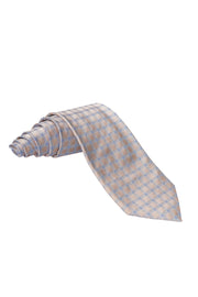 Zilli Triple Windowpane Silk Tie