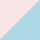 Blush Pink/ Light Blue