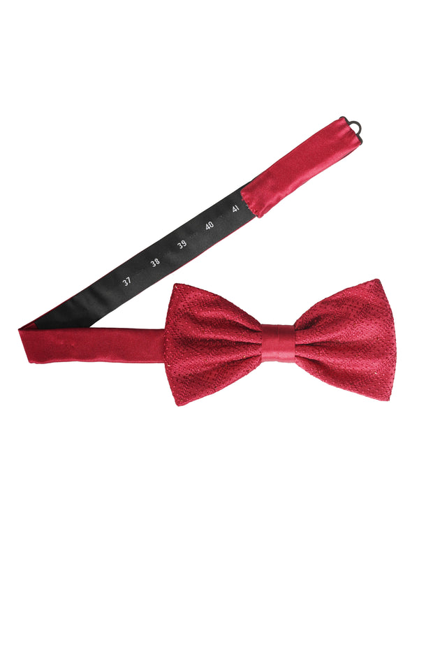 Stefano Ricci Embroidered Silk Bow Tie w/ Swarovski Crystals