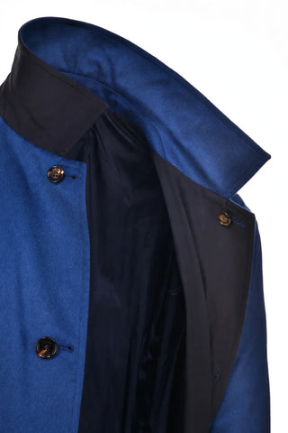 Kired by Kiton Peak Cashmere Reversible Raincoat