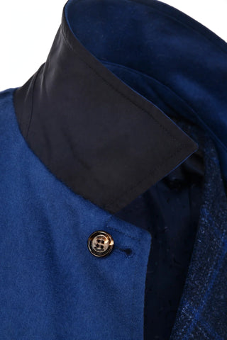 Kired by Kiton Peak Cashmere Reversible Raincoat