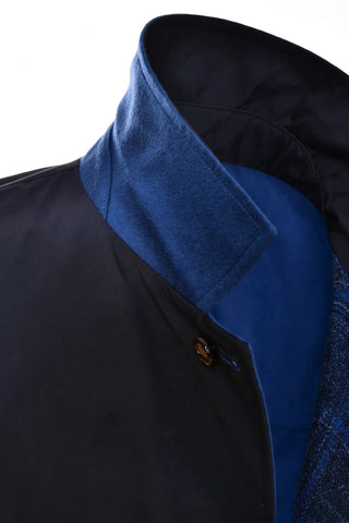 Kired by Kiton Peak Cashmere Reversible Raincoat