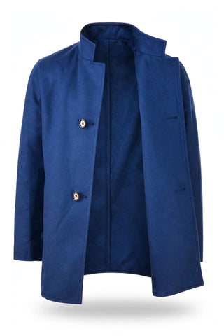 Kired by Kiton Peak Cashmere Reversible Raincoat