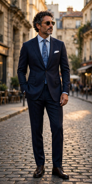 Sartorio Birdseye Virgin-Wool Suit