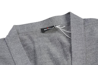 Kiton Solid Wool Cardigan