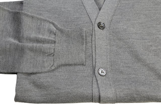 Kiton Solid Wool Cardigan