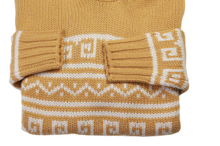 Manrico Yellow Cashmere Sweater