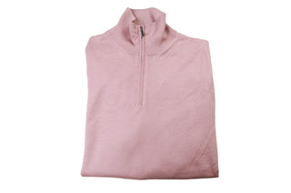 Manrico Mellow-Rose Cashmere Zip-up Sweater