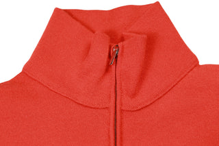 Manrico Grenadine Zip-Up Cashmere Sweater