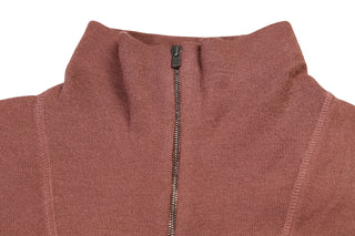 Manrico Red Zip-up Sweater