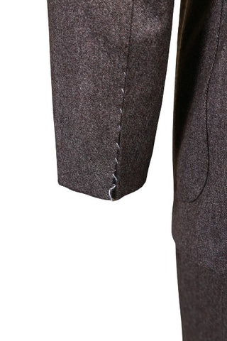 Kiton Taupe Solid Cashmere Suit
