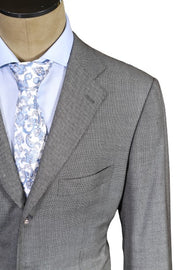 Kiton Grey Solid Suit
