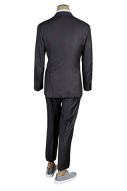 Brioni Striped Black Suit