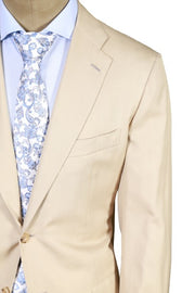 Kiton Cream Solid Suit