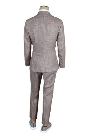 Kiton Brown Patern Suit