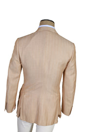 Brioni Striped Beige Sport Jacket