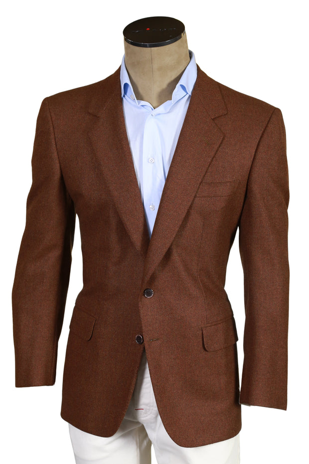 Brioni Brown Wool Sports Jacket