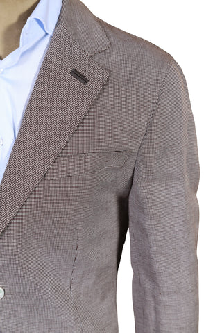 Brioni Light-Brown Birdseye Linen-Cotton Sport Jacket