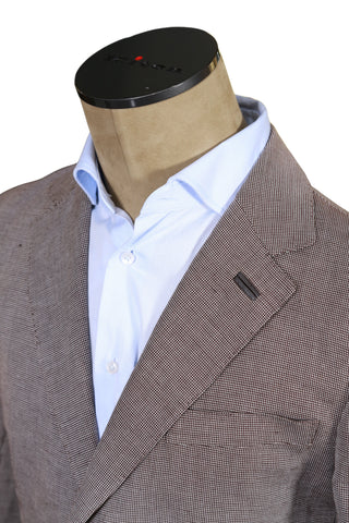 Brioni Light-Brown Birdseye Linen-Cotton Sport Jacket