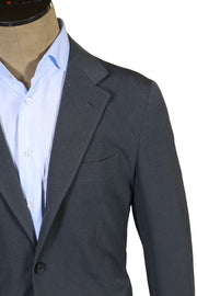 Kiton Grey Solid Poliammide/Nylon Sport Jacket