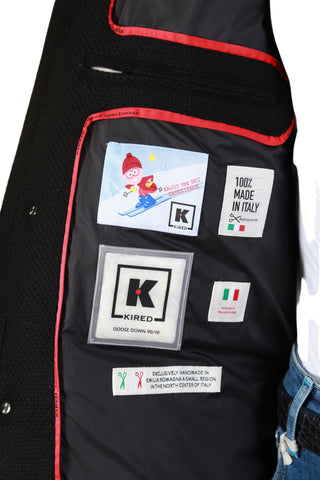 Kiton By Kiton Black Solid Puffer Jacket