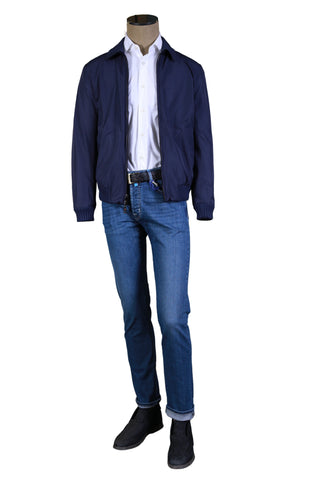 Kired By Kiton Navy-Blue Jacket