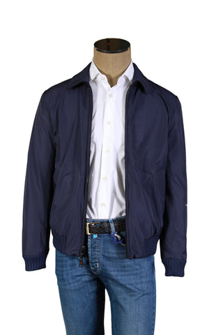 Kired by Kiton Navy-Blue Reversible Jacket