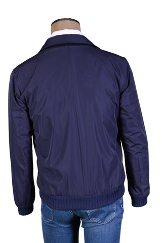 Kired by Kiton Navy-Blue Reversible Jacket