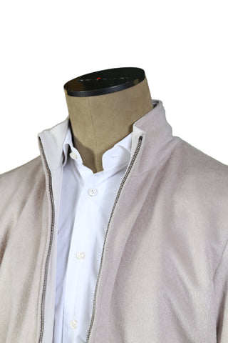 Kired by Kiton Blush Pink/ Ivory Reversible Jacket