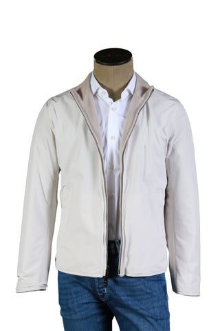 Kired by Kiton Blush Pink/ Ivory Reversible Jacket