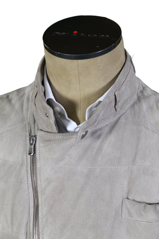 Brunello Cucinelli Grey Suede Vest