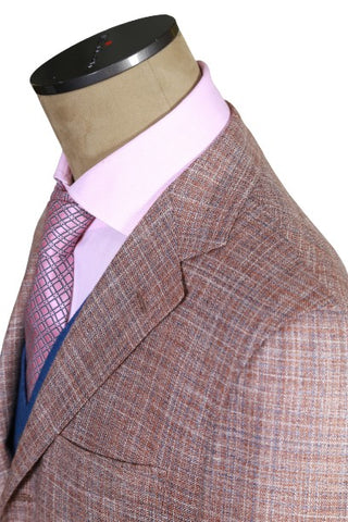 Kiton Dusty Rose Solid Sport Jacket