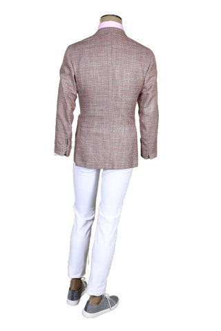 Kiton Dusty Rose Solid Sport Jacket