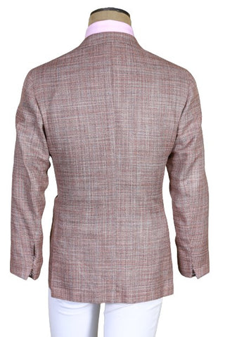 Kiton Dusty Rose Solid Sport Jacket