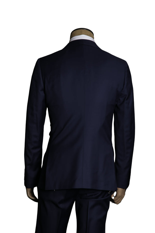 Carlo Barbera Super 140s Dark-Blue Wool Suit