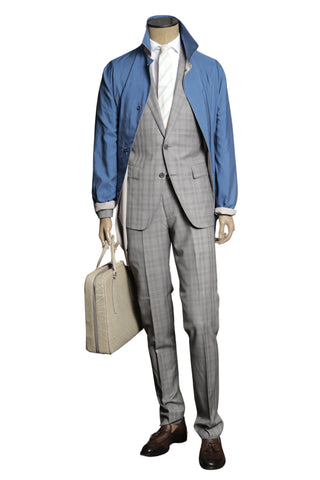 Carlo Barbera Grey Wool Super 170s Suit