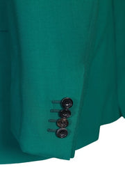 Kiton Green Solid Cashmere Sport Jacket