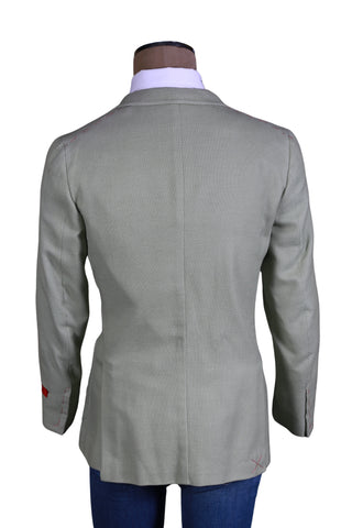 Isaia Baby Sage Solid Cotton-Silk Sport Jacket