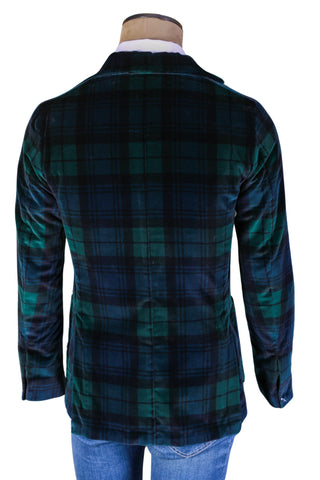 Sartorio by Kiton Green Plaid Jacket