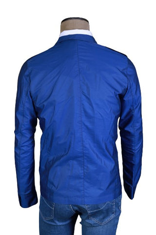 Kiton Royal Blue Solid Jacket