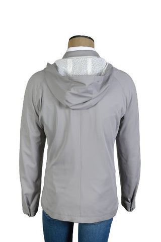 Kiton Light-Grey Nylon Jacket