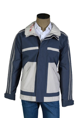 Kiton Blue Outerwear Jacket