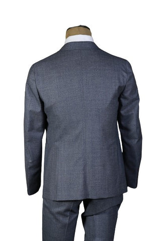 Isaia Slate Grey Solid Wool Suit